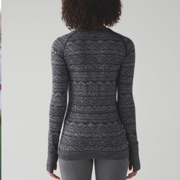 SOLD Lululemon Rest less Pullover Heathered Black - Picture 2 of 8